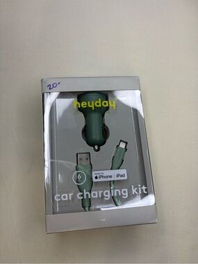 heyday Sage Green Lightning Cable for iPhone & iPad